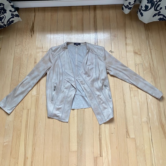 Beige blazer / jacket - Picture 1 of 6